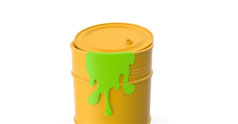 Toxic Waste Barrel, 3D - Envato Elements