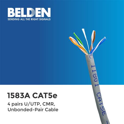 Belden A Lan Cables Cat E Premise Horizontal Cable Mhz Pair