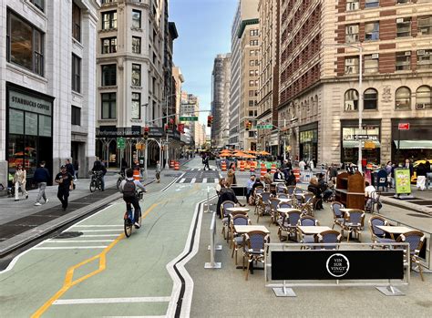 Never get tired of Broadway pedestrianization pics : r/MicromobilityNYC