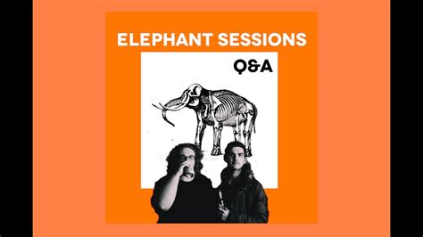 Elephant Sessions Qanda May 2020 Youtube