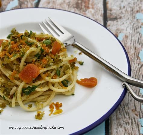 Spaghetti à la Poutargue Bottarga Pistaches et Citron Poutargue