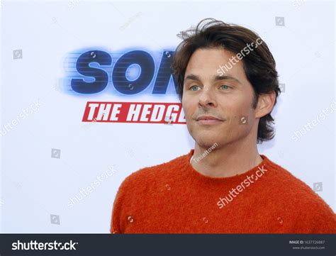 James Marsden Los Angeles Premiere Sonic Stock Photo 1637726887 ...