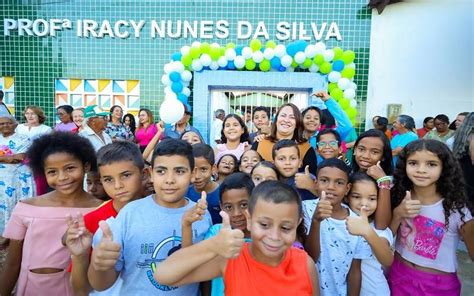 Em Clima Festivo Suzana Ramos Entrega Escola Requalificada Em