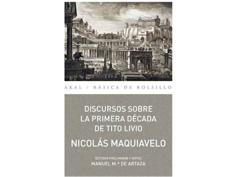 Livro Discurso Primera D Cada De Tito Livio De Nicolas Maquiavelo