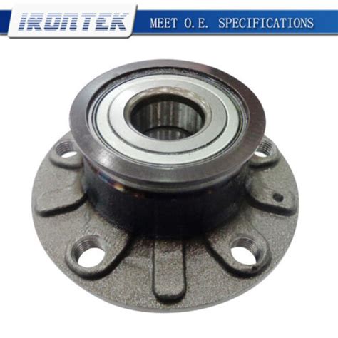 Irontek New Rear Left Right Wheel Hub And Bearing For Audi A3 Vw Golf