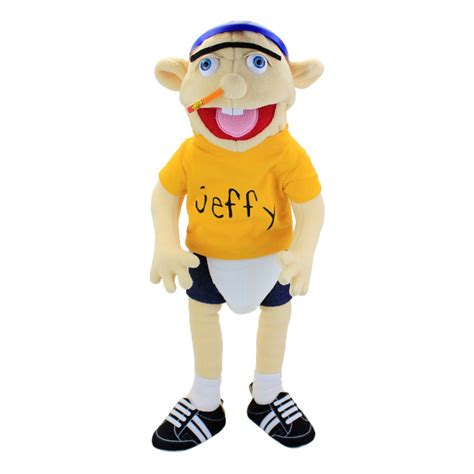 Jeffy Puppet Soft Plush Toy Hand Puppet,Jeffy Plush Toy Cosplay,Jeffy Hat Hand Puppet Game ...