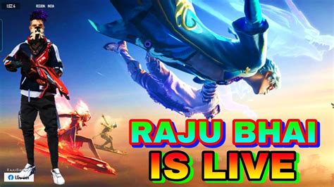 Raju Bhai Gaming Free Fire Live In Telugu Youtube