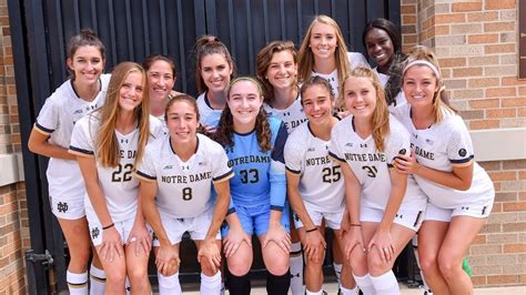 Notre Dame Women’s Soccer Senior Day Tribute – Notre Dame Fighting ...