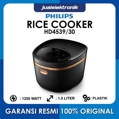 Jual Philips Rice Cooker 18 Mode Menu Digital Hd4539 30 Hd453930