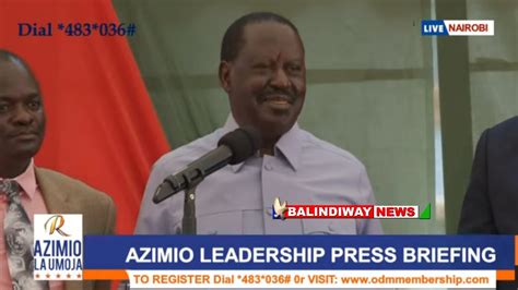 Listen To Raila Odinga S Full Speech Today On Oil Scandal By Ruto