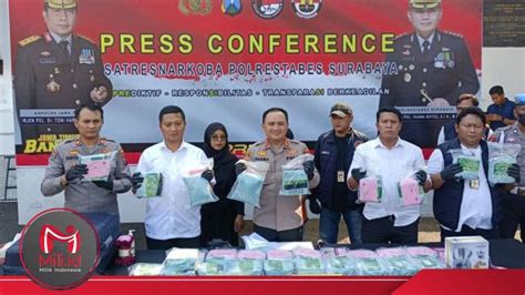 28 Kg Sabu Dan 10 Ribu Pil Ekstasi Dari Sumatera Gagal Masuk Jawa Timur