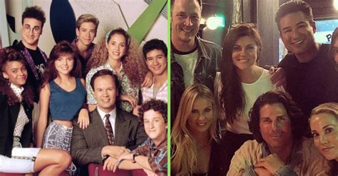 Saved By The Bell Cast Reunites And Celebrates 30th Anniversary