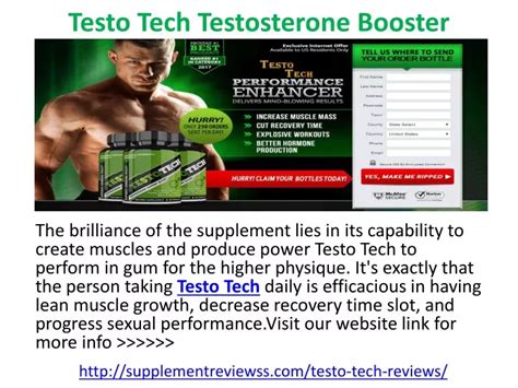 Ppt Testo Tech Testosterone Booster Supplement Powerpoint Presentation Id 7881922