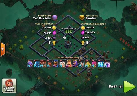 New BASE TH13 THỦ 1 Leo Rank HUYỀN THOẠI 2022 Clash of clans