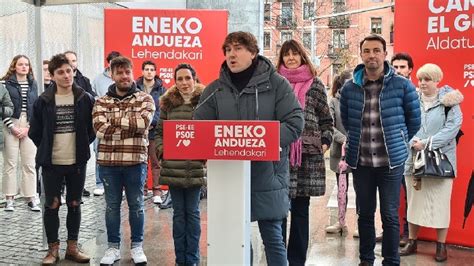 PSE EUSKADI Noticias Eneko Andueza Somos Una Alternativa Real No