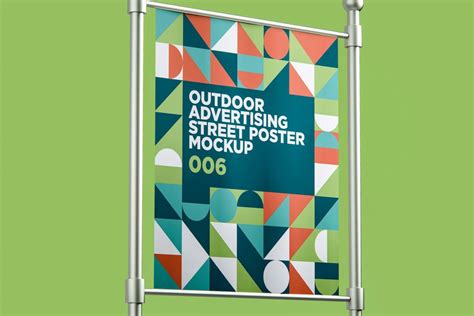 Outdoor Advertising Garden Flag Mockup | Design Shack