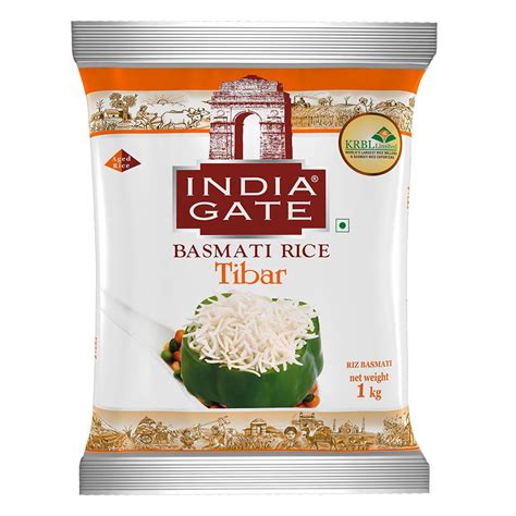 Amazon India Gate Tibar Basmati Rice 1 Kg Grocery Gourmet Food