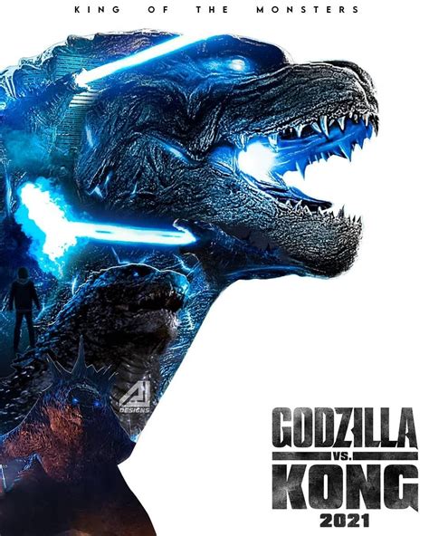 Godzilla vs kong: Godzilla character poster | Godzilla vs. Kong ...