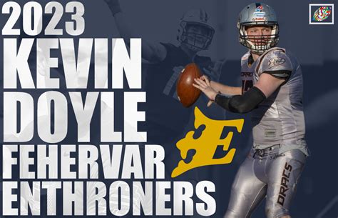 Elf Feh Rv R Enthroners Sign University Of Arizona Qb Kevin Doyle Jr