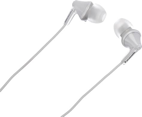 Panasonic Rp Hje125e W Ergofit In Ear Wired Earphones With Powerful