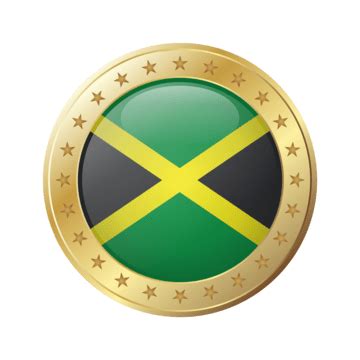 Jamaica Flag Vector, Jamaica, Flag, Jamaica Flag PNG and Vector with ...