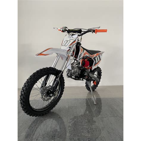 Pitbike Leramotors Shark 125ccm 4T 17 14 Oranžová