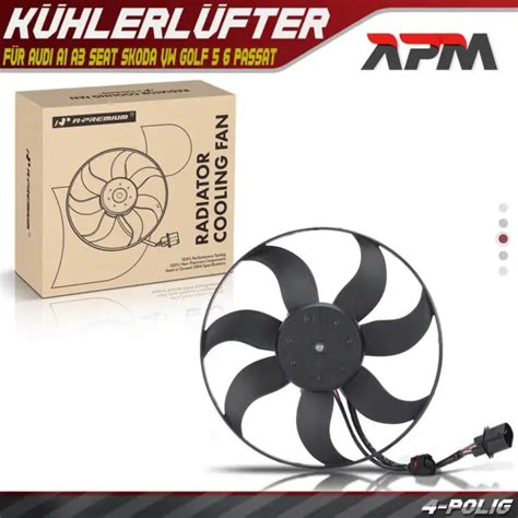 VENTILATEUR REFROIDISSEMENT MOTEUR De Radiateur Pour Audi A1 A3 Seat 5