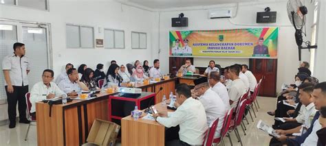 RAPAT ASISTENSI KELENGKAPAN DOKUMEN INOVASI DAERAH KABUPATEN ROKAN