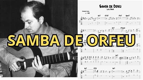 Luiz Bonfá Samba De Orfeu Transcription Youtube