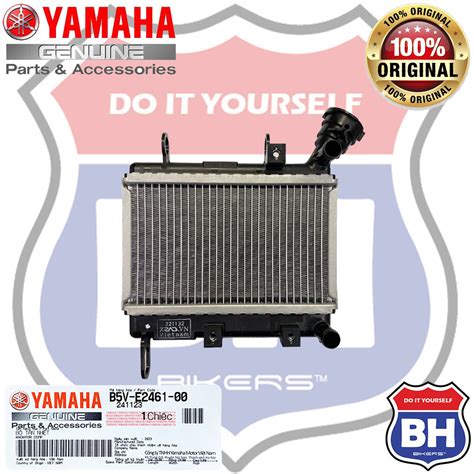 YAMAHA Y16 Y16ZR WATER TANK COOLANT RADIATOR COMP 100 ORIGINAL HLY B5V