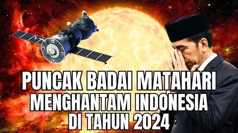 Sedang Heboh Nasa Peringatkan Indonesia Akan Ancaman Badai Matahari