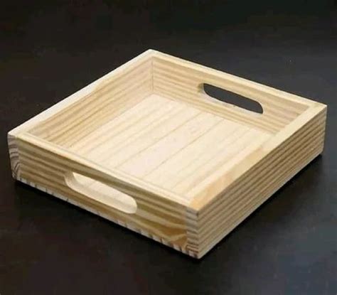 Pine Wood Serving Trey At Rs Piece Wooden Serving Tray In