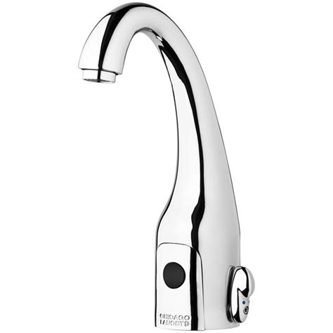 Chicago Faucets Ab T Hytronic Deck Mounted Touch Free