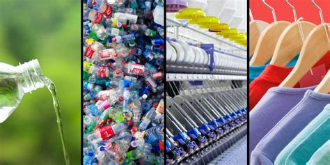 Fashionably Sustainable Transformation Pet Plastic Bottles Turn Into