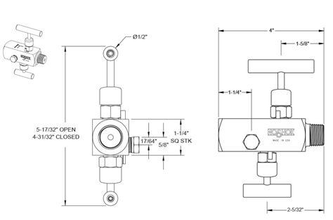 Series Block And Bleed Needle Valves With Soft Seat On Del Val