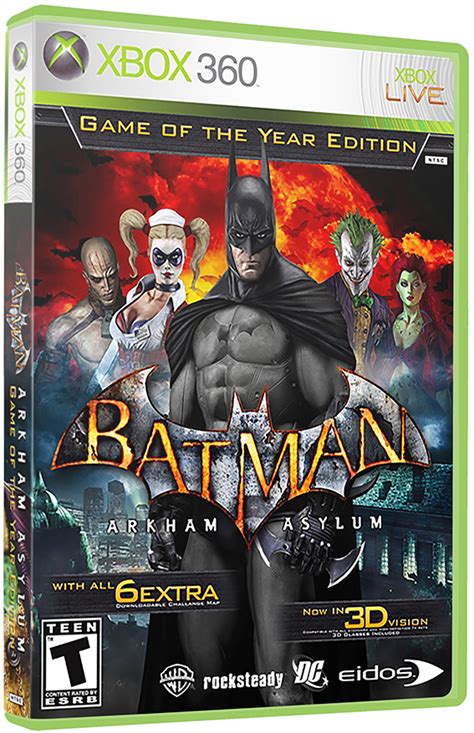 Batman Arkham Asylum Game Of The Year Edition Details LaunchBox