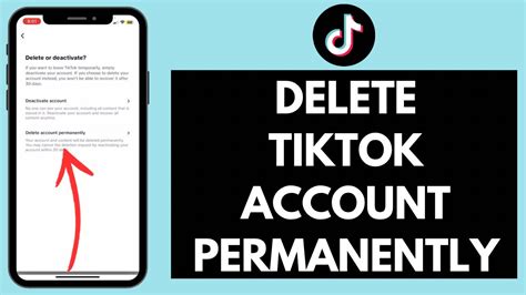 How To Delete Tiktok Account Permanently Youtube