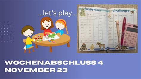 Wochenabschluss 4 November 23 Schon 3 Stellig Im Minus