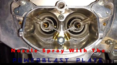 Powerblast Plate For Street Demon Carburetor Beforeafter Youtube