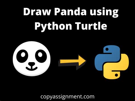 Draw Panda Using Python Turtle Copyassignment