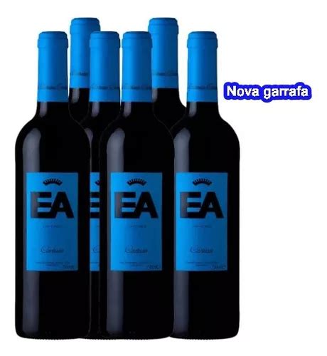 EA vinho tinto português Cartuxa 750ml kit 6 unidades Parcelamento