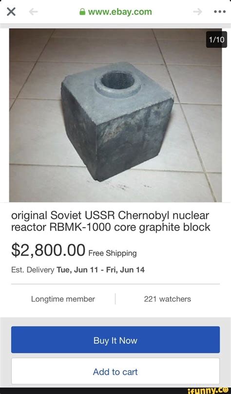 X Original Soviet Ussr Chernobyl Nuclear Reactor Rbmk Core