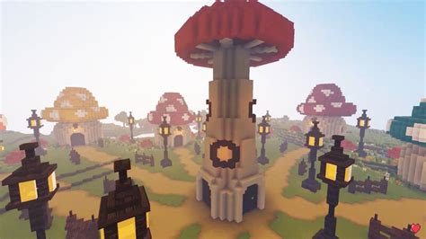 Minecraft Mushroom Village Minecraft Map