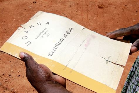 Government Processes Freehold Land Titles In Ankole Region