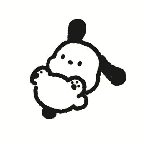 Pochacco Doodle🫶🏻 In 2024 Mini Drawings Cute Doodles Drawings Cute