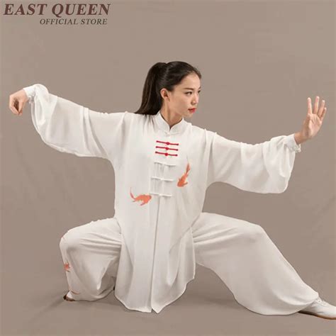 Tai Chi Clothes Micro Elastic Fabric Taiji Uniform Men And Women Kung