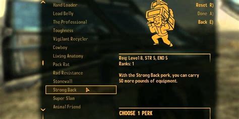 Fallout Most Convenient Perks In The Series Ranked