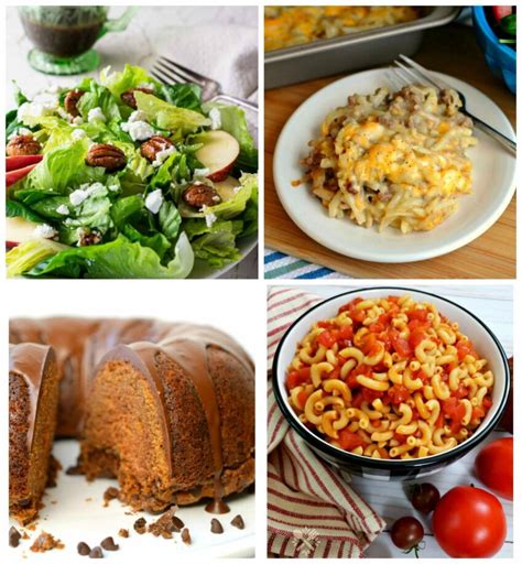 Meal Plan Monday 234 Fall Green Salad Julias Simply Southern