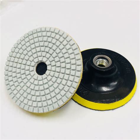 Quick Use M14 Thread Plastics Backer Holder Pads For Polishing Tools