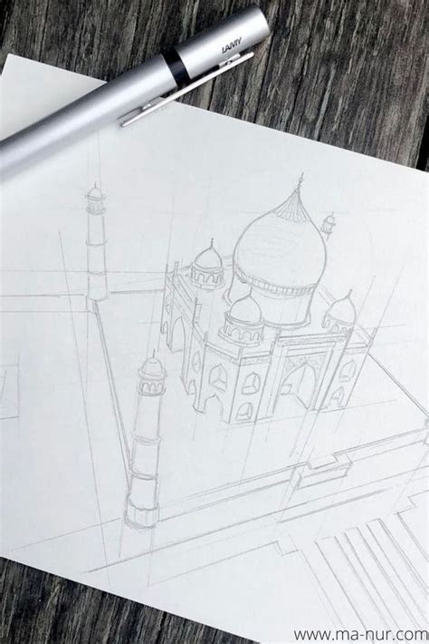 Perspective In Drawings - Architectural Sketches | Perspective drawing ...